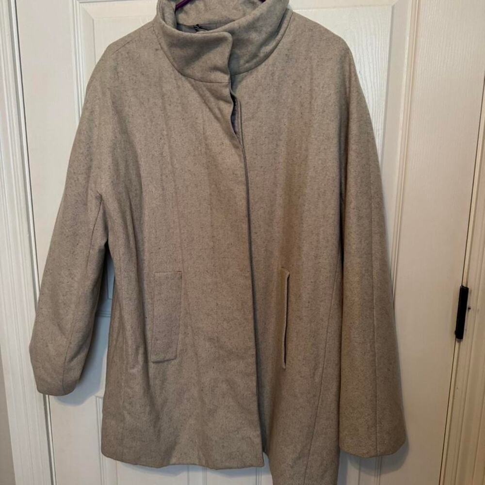Wool j crew coat